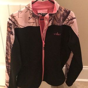 pink camp hunting jacket